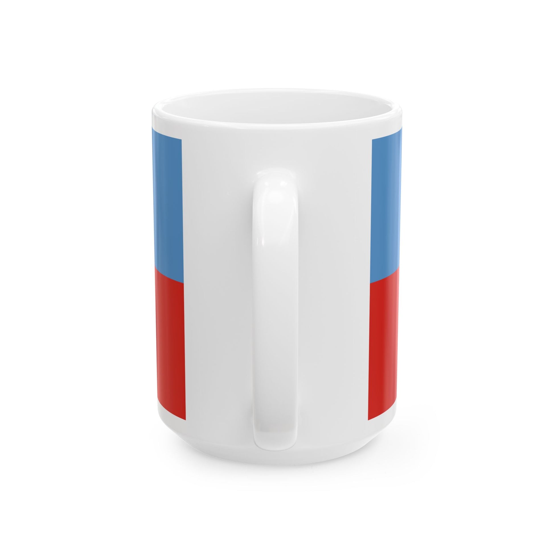 Flag of Cserszegtomaj (Hungary) White Coffee Mug-Go Mug Yourself