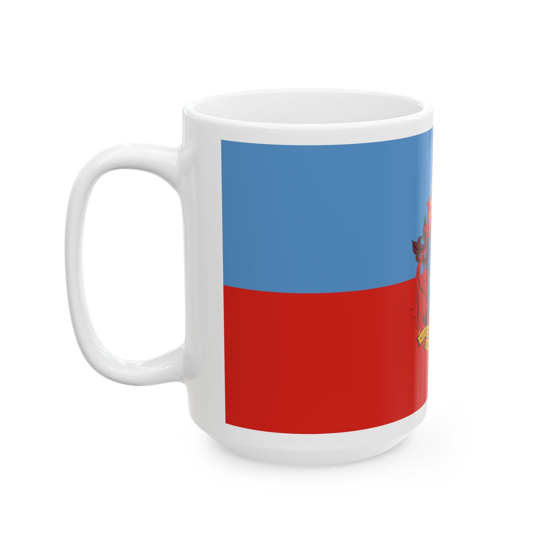 Flag of Cserszegtomaj (Hungary) White Coffee Mug-Go Mug Yourself