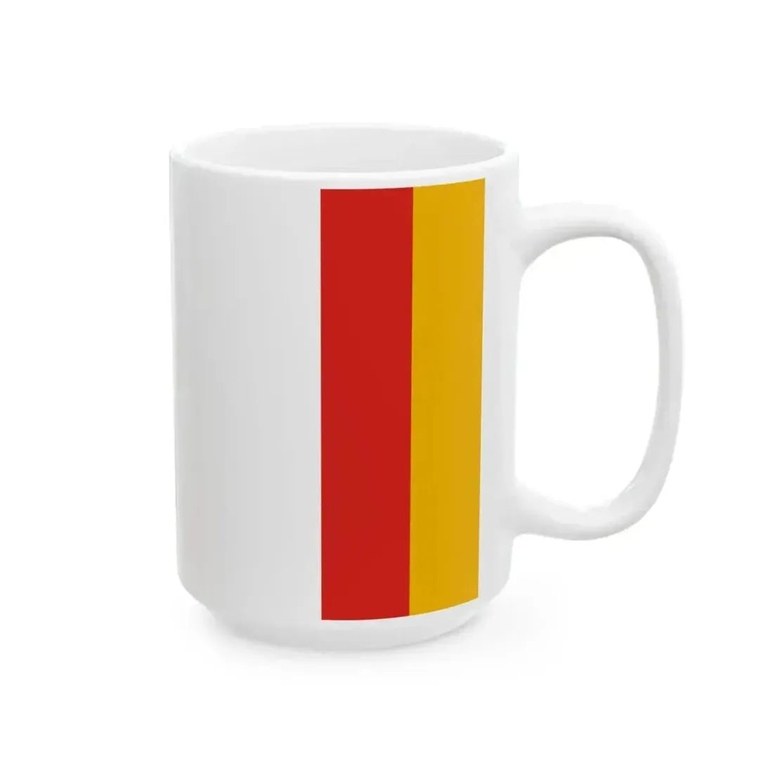 Flag of Csesznek (Hungary) White Coffee Mug - Go Mug Yourself