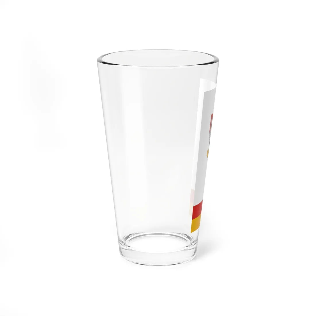 Flag of Csesznek vertical (Hungary) Pint Glass 16oz - Go Mug Yourself