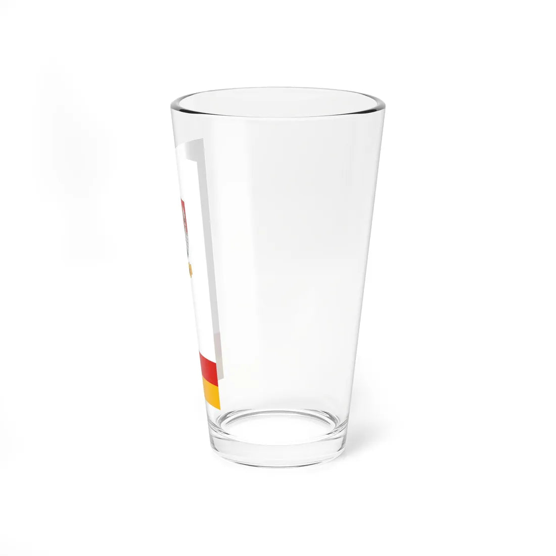 Flag of Csesznek vertical (Hungary) Pint Glass 16oz - Go Mug Yourself