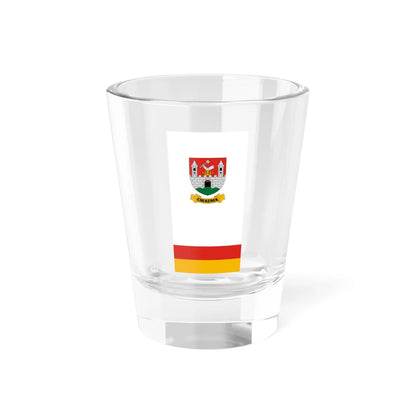 Flag of Csesznek vertical (Hungary) Shot Glass 1.5oz 1.5oz - Go Mug Yourself