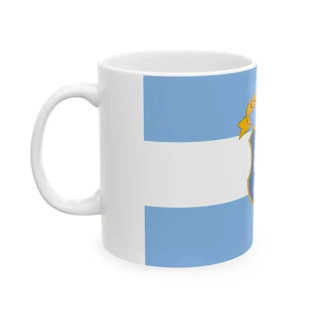 Flag of Csesztreg (Hungary) White Coffee Mug - Go Mug Yourself