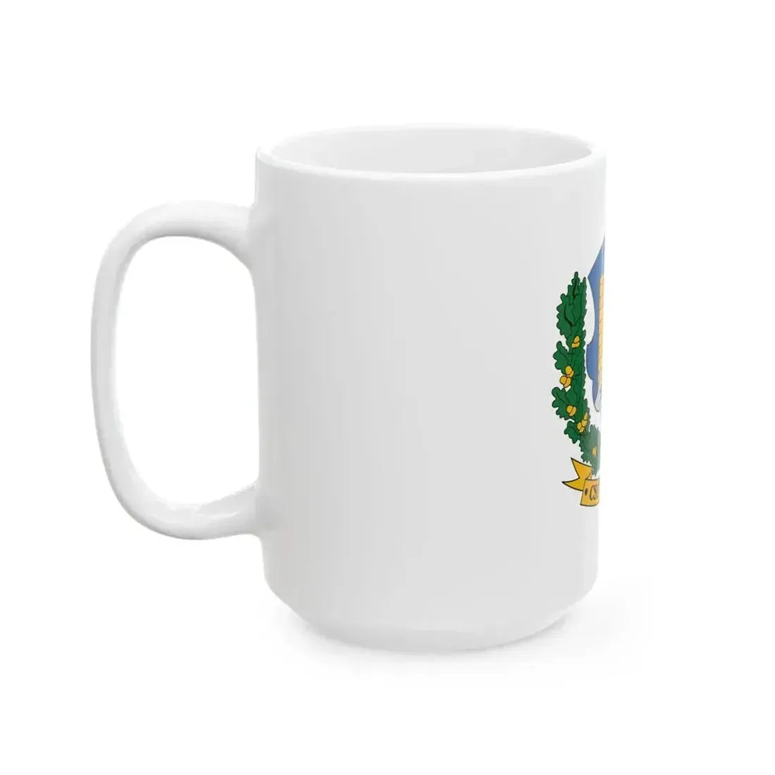 Flag of Csevharaszt (Hungary) White Coffee Mug - Go Mug Yourself