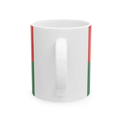 Flag of Csobanka (Hungary) White Coffee Mug - Go Mug Yourself