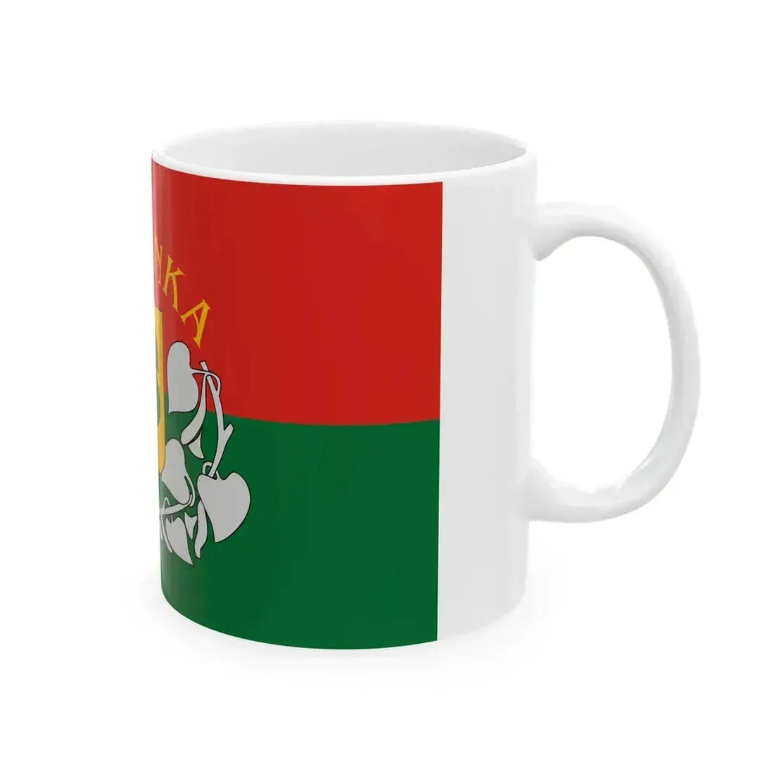 Flag of Csobanka (Hungary) White Coffee Mug - Go Mug Yourself