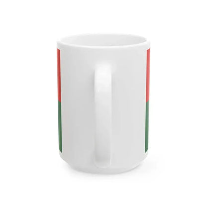 Flag of Csobanka (Hungary) White Coffee Mug - Go Mug Yourself