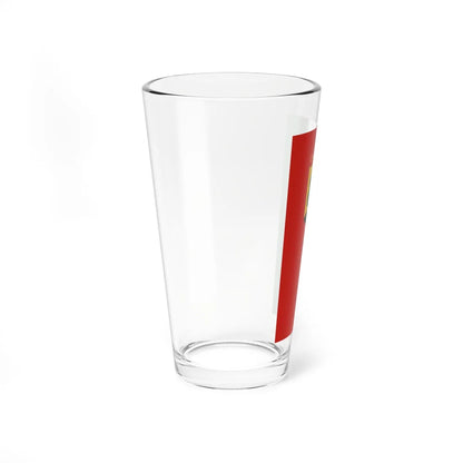 Flag of Csobanka vertical (Hungary) Pint Glass 16oz - Go Mug Yourself