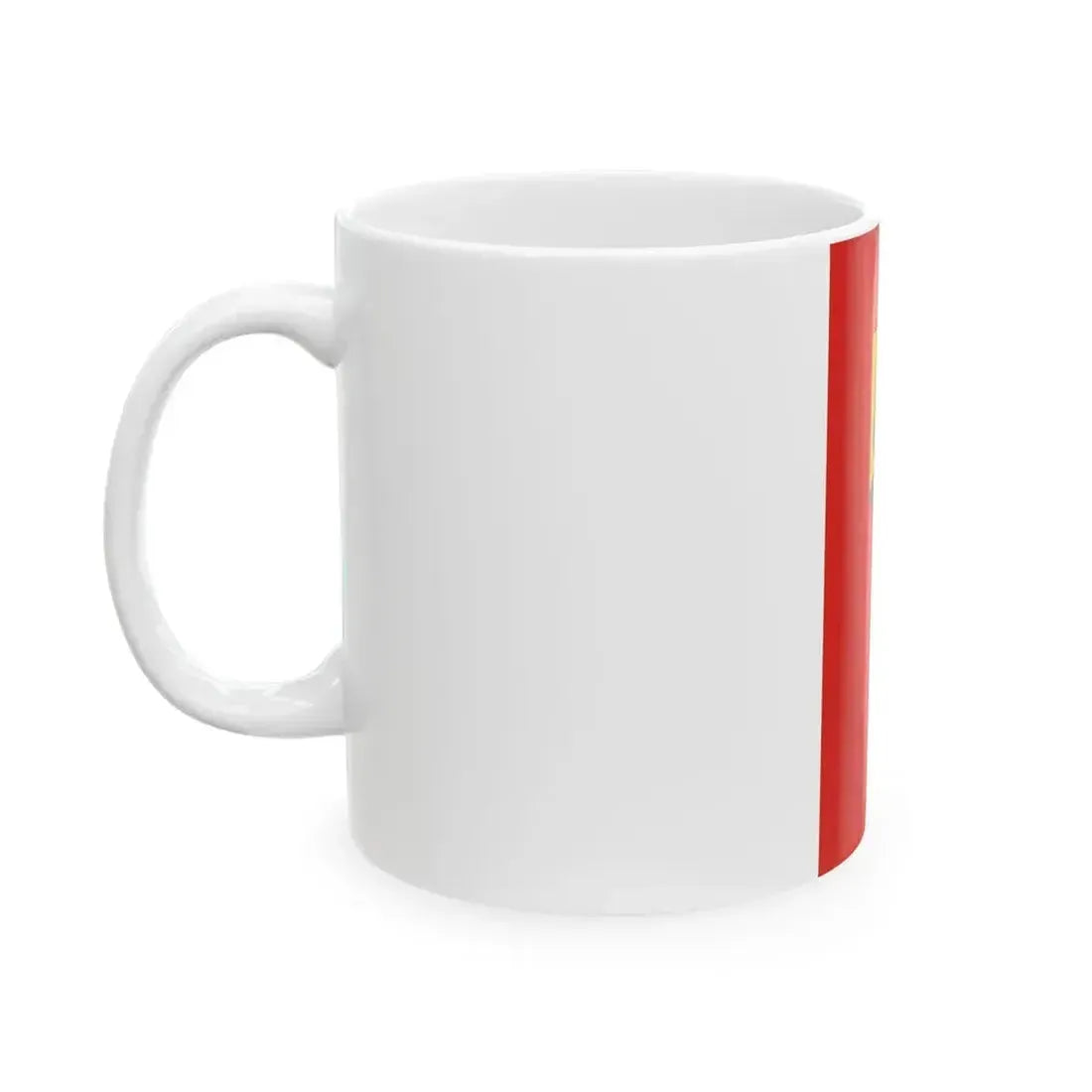 Flag of Csobanka vertical (Hungary) White Coffee Mug - Go Mug Yourself