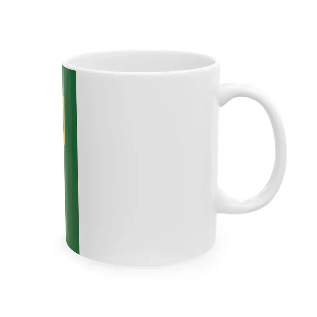 Flag of Csobanka vertical (Hungary) White Coffee Mug - Go Mug Yourself