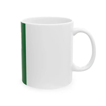 Flag of Csobanka vertical (Hungary) White Coffee Mug - Go Mug Yourself