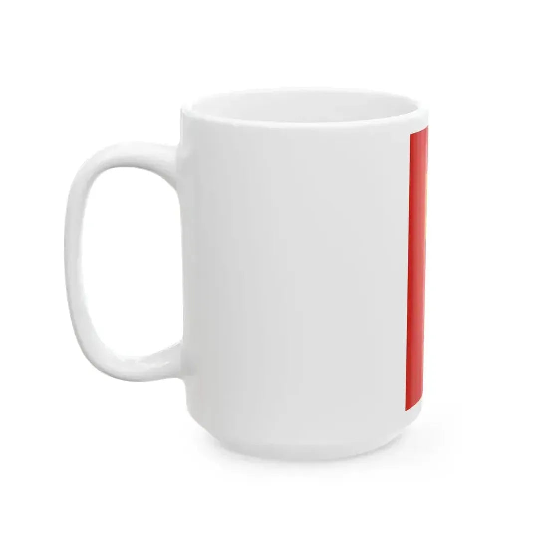 Flag of Csobanka vertical (Hungary) White Coffee Mug - Go Mug Yourself