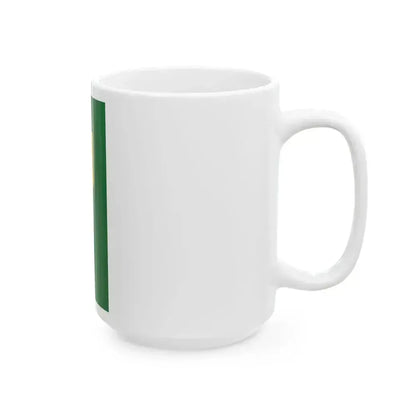 Flag of Csobanka vertical (Hungary) White Coffee Mug - Go Mug Yourself