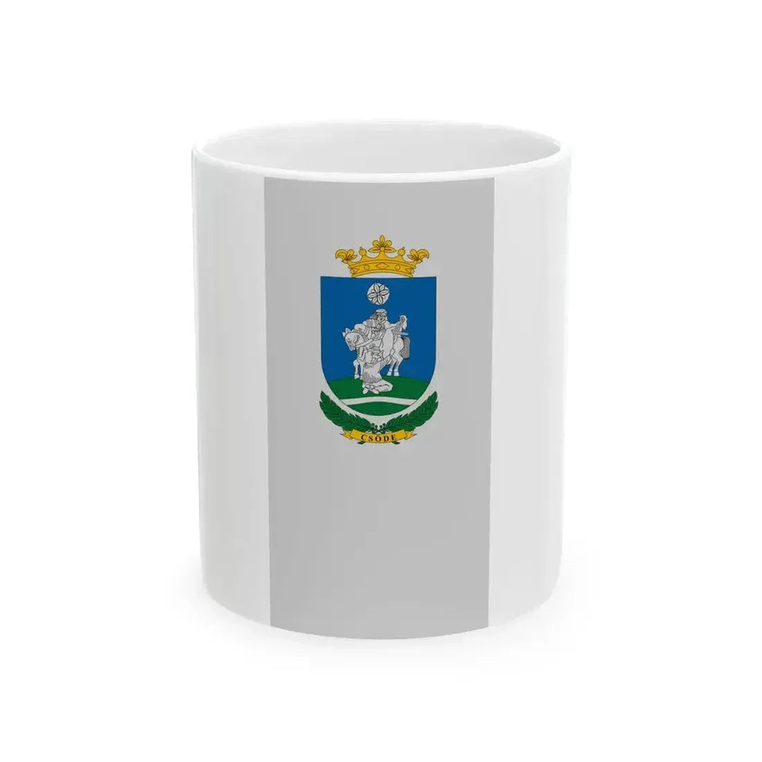 Flag of Csode (Hungary) White Coffee Mug 11oz - Go Mug Yourself