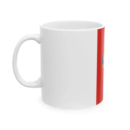 Flag of Csogle (Hungary) White Coffee Mug - Go Mug Yourself