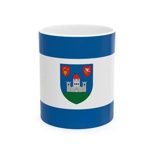 Flag of Csokako (Hungary) White Coffee Mug 11oz - Go Mug Yourself