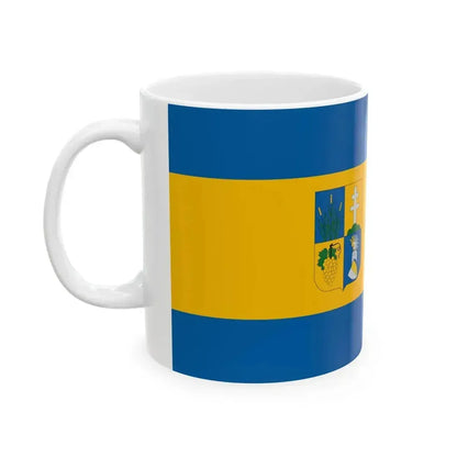 Flag of Csomor (Hungary) White Coffee Mug - Go Mug Yourself