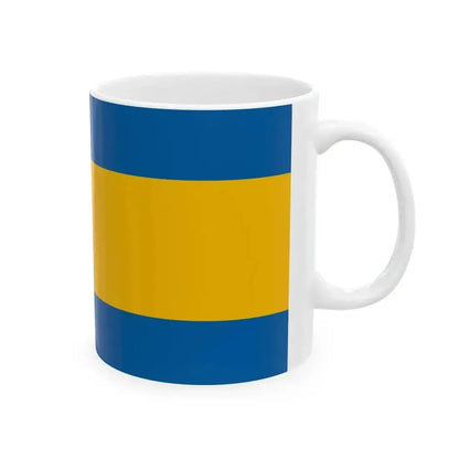 Flag of Csomor (Hungary) White Coffee Mug - Go Mug Yourself