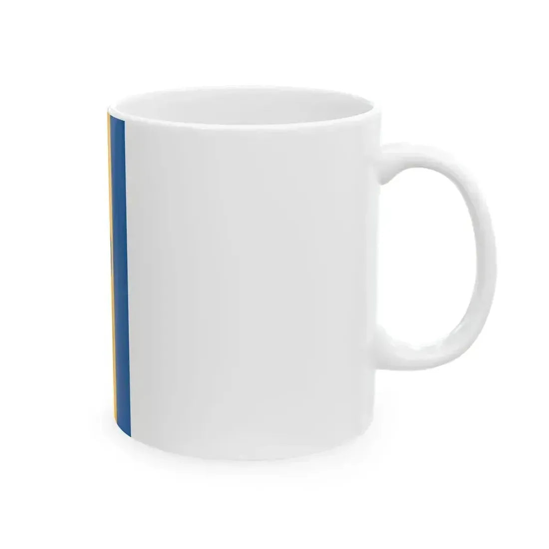 Flag of Csomor vertical (Hungary) White Coffee Mug - Go Mug Yourself