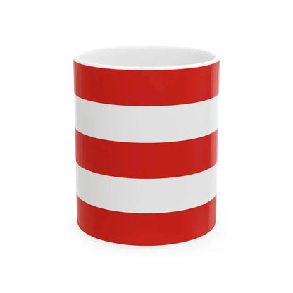 Flag of Csongrad 1941 (Hungary) White Coffee Mug 11oz - Go Mug Yourself