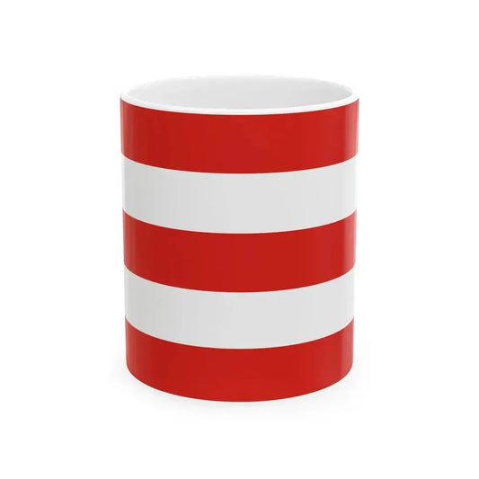Flag of Csongrad 1941 (Hungary) White Coffee Mug 11oz - Go Mug Yourself