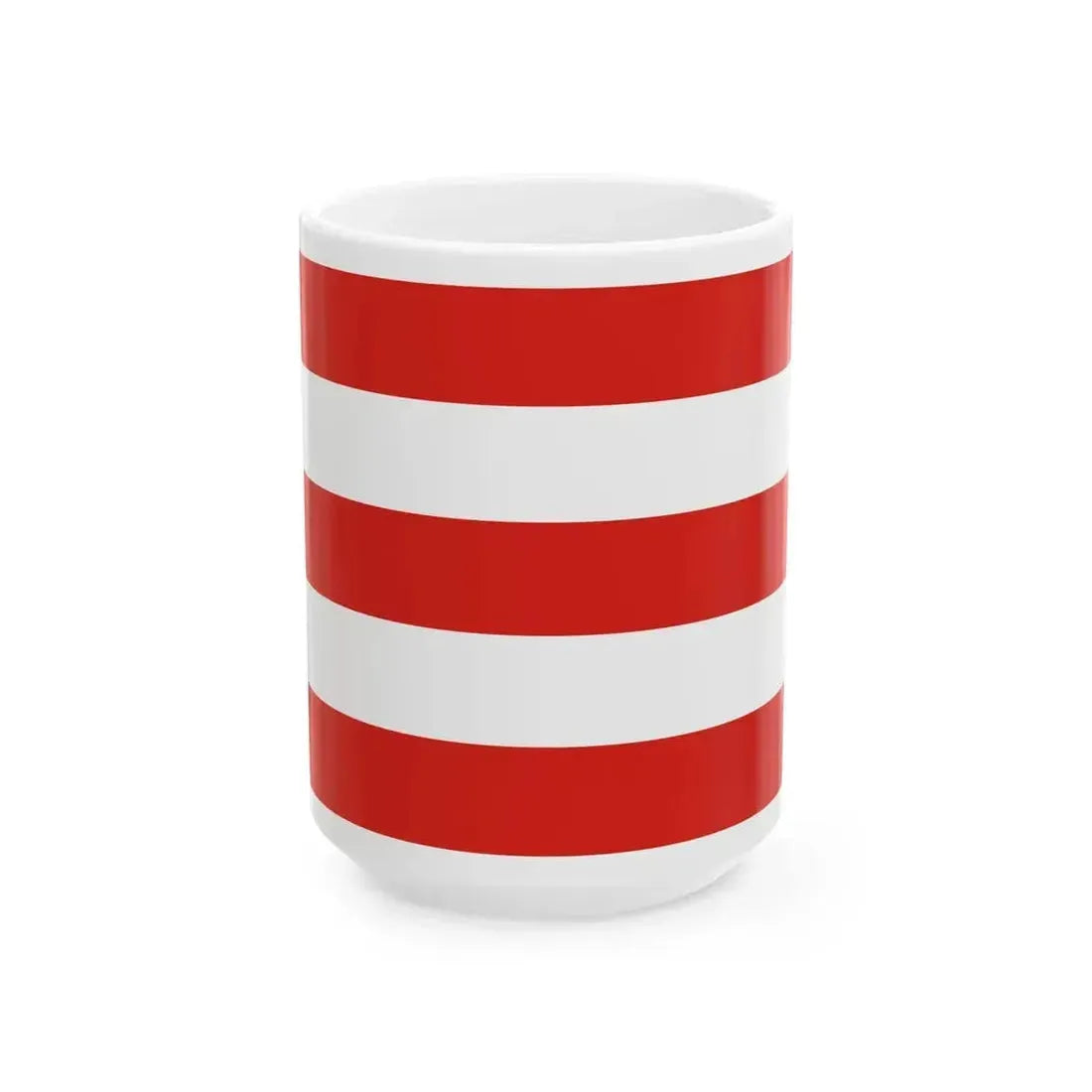 Flag of Csongrad 1941 (Hungary) White Coffee Mug 15oz - Go Mug Yourself