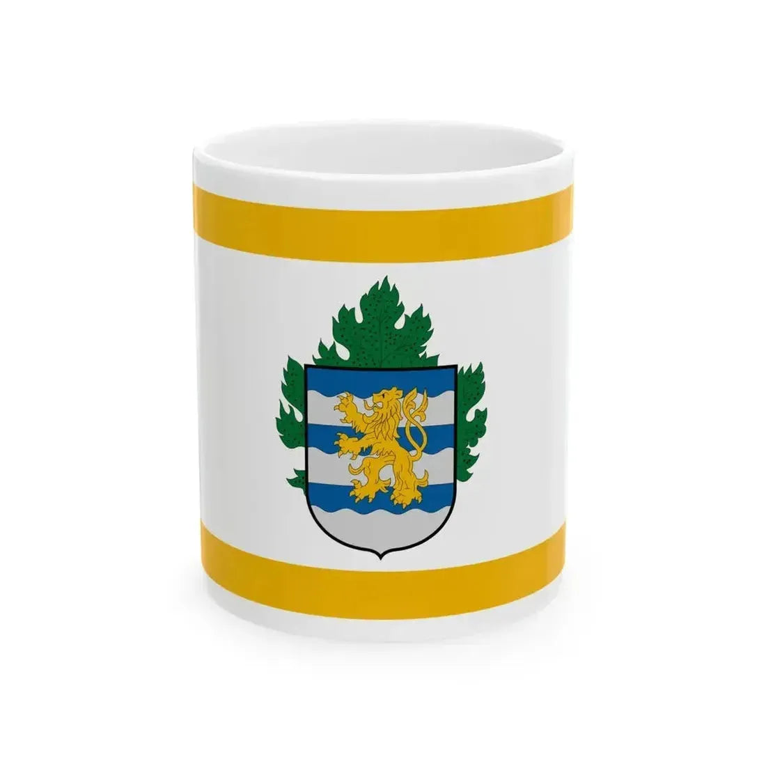 Flag of Csopak (Hungary) White Coffee Mug 11oz - Go Mug Yourself
