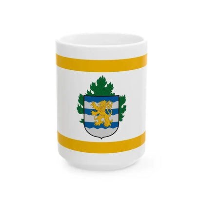 Flag of Csopak (Hungary) White Coffee Mug 15oz - Go Mug Yourself