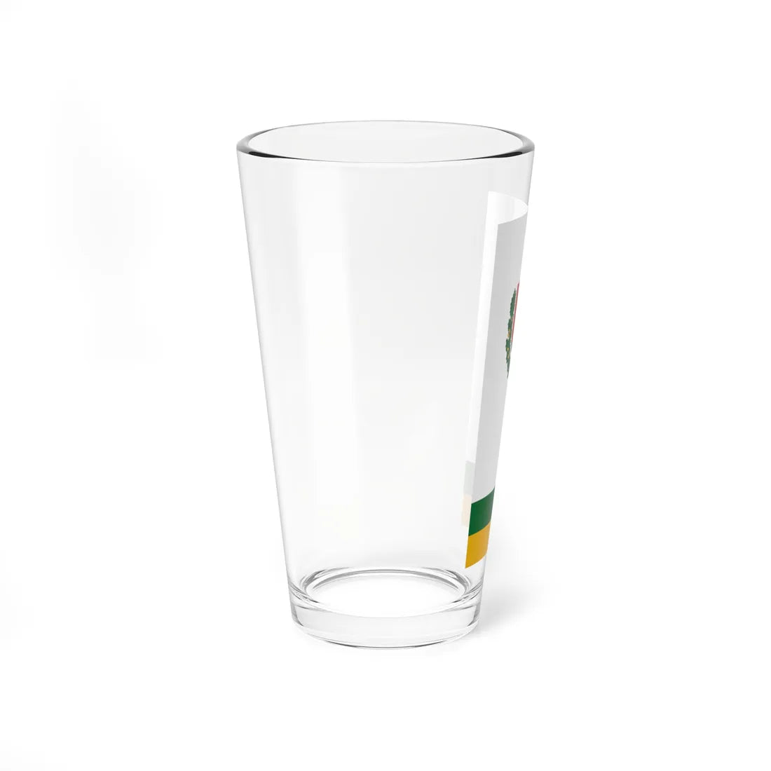 Flag of Csornyefold vertical (Hungary) Pint Glass 16oz - Go Mug Yourself