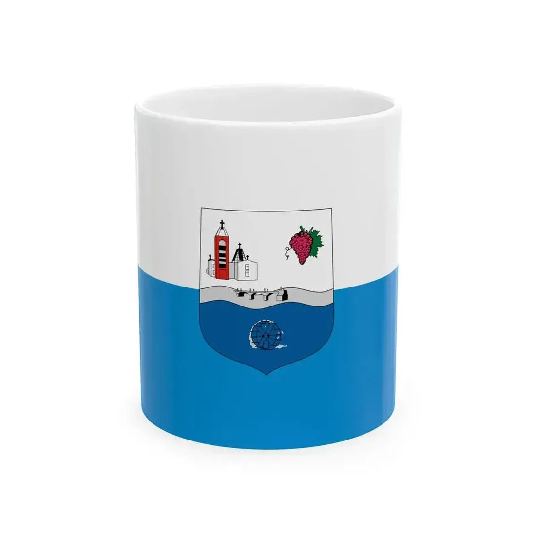Flag of Csorotnek (Hungary) White Coffee Mug 11oz - Go Mug Yourself