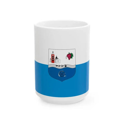 Flag of Csorotnek (Hungary) White Coffee Mug 15oz - Go Mug Yourself