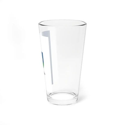 Flag of Csorvas vertical (Hungary) Pint Glass 16oz - Go Mug Yourself