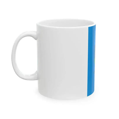 Flag of Csorvas vertical (Hungary) White Coffee Mug - Go Mug Yourself