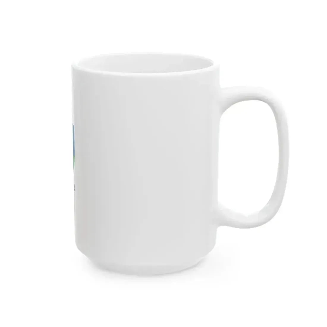 Flag of Csorvas vertical (Hungary) White Coffee Mug - Go Mug Yourself
