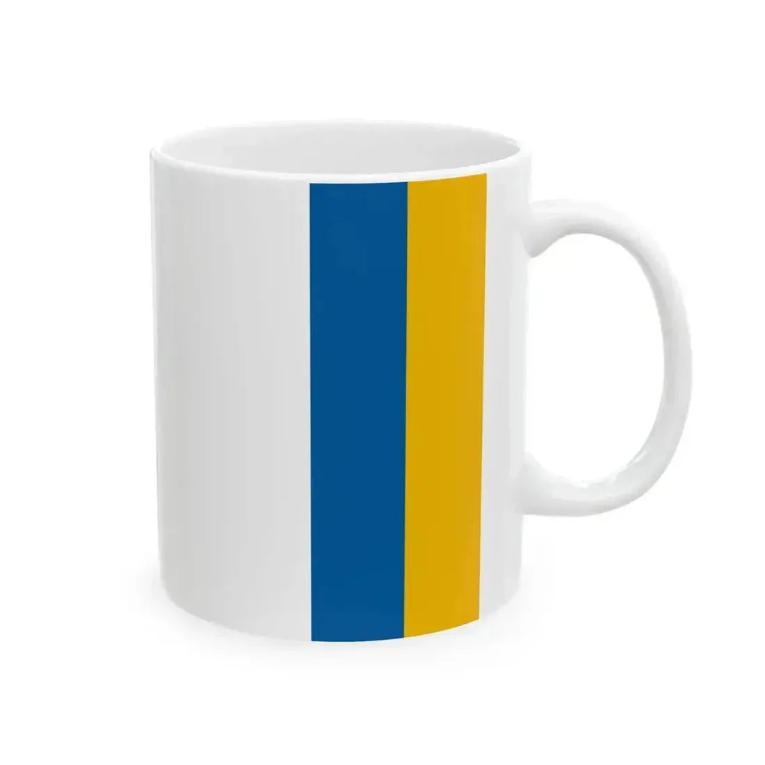 Flag of Csovar (Hungary) White Coffee Mug - Go Mug Yourself