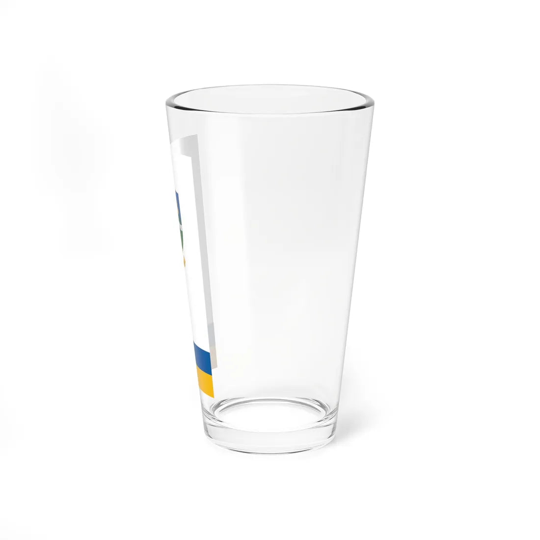 Flag of Csovar vertical (Hungary) Pint Glass 16oz - Go Mug Yourself