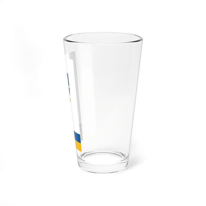 Flag of Csovar vertical (Hungary) Pint Glass 16oz - Go Mug Yourself