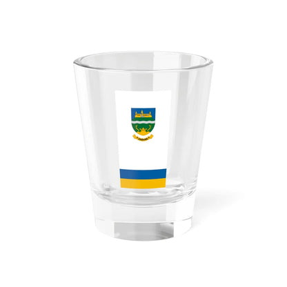 Flag of Csovar vertical (Hungary) Shot Glass 1.5oz 1.5oz - Go Mug Yourself