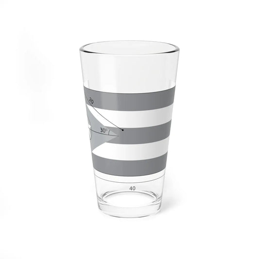 Flag of Cuba constructios (Cuba) Pint Glass 16oz 16oz - Go Mug Yourself