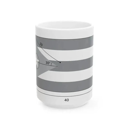 Flag of Cuba constructios (Cuba) White Coffee Mug 15oz - Go Mug Yourself
