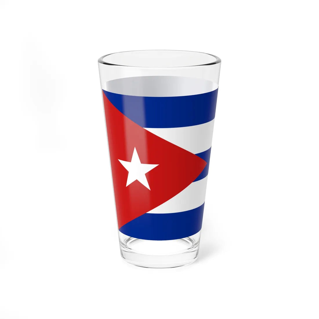 Flag of Cuba (Cuba) Pint Glass 16oz - Go Mug Yourself