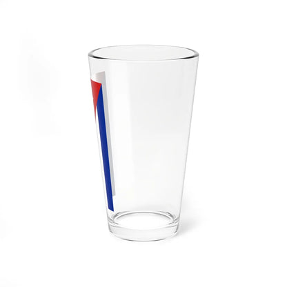 Flag of Cuba vertical (Cuba) Pint Glass 16oz - Go Mug Yourself