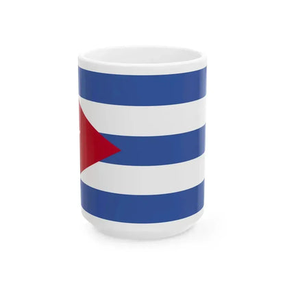 Flag of Cuba WFB 2004 (Cuba) White Coffee Mug 15oz - Go Mug Yourself