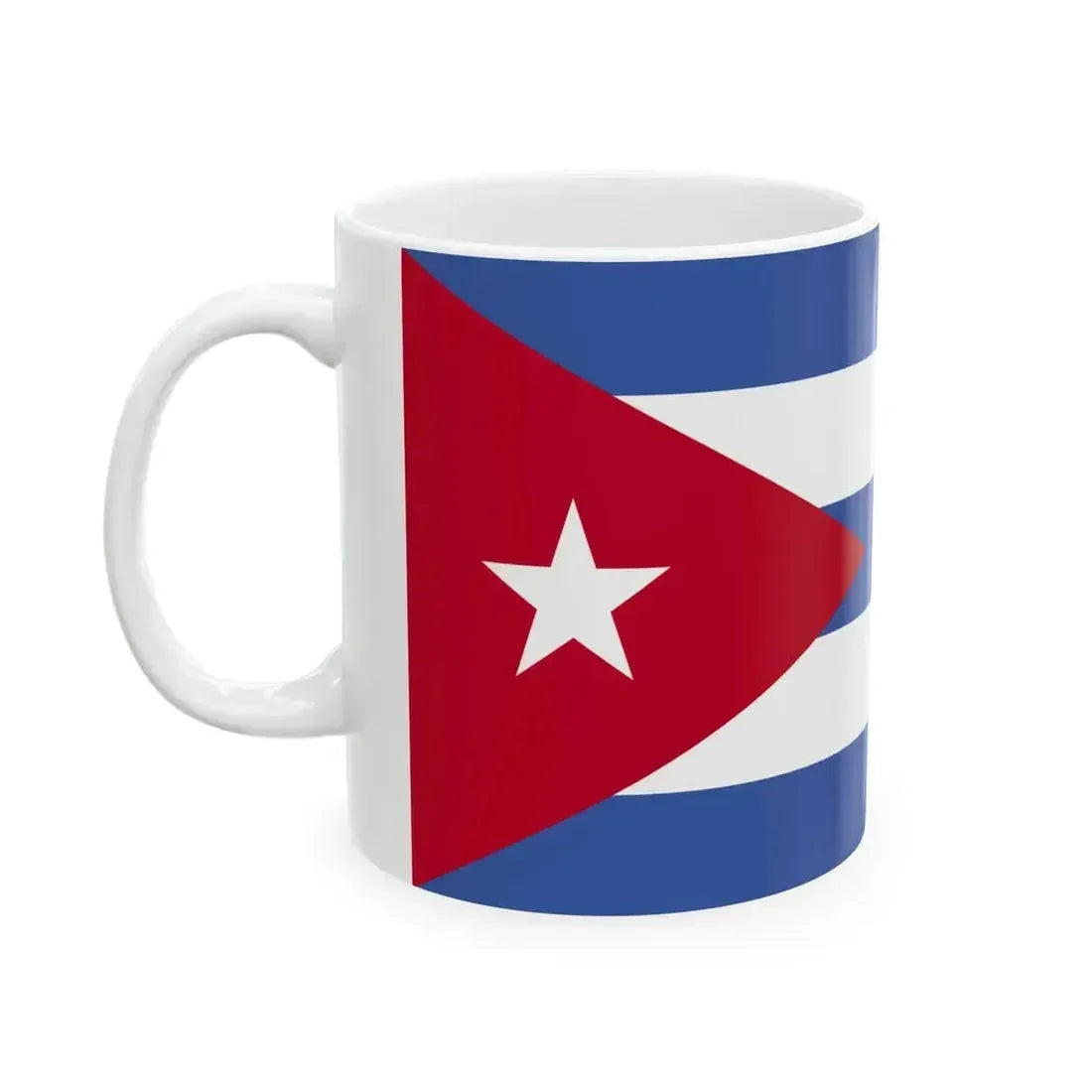 Flag of Cuba WFB 2004 (Cuba) White Coffee Mug - Go Mug Yourself