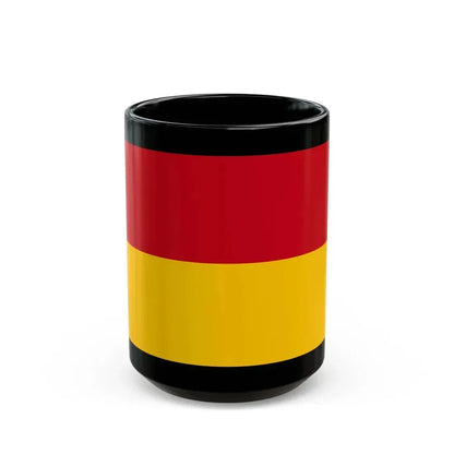 Flag of Cuenca Ecuador - Black Coffee Mug 15oz - Go Mug Yourself