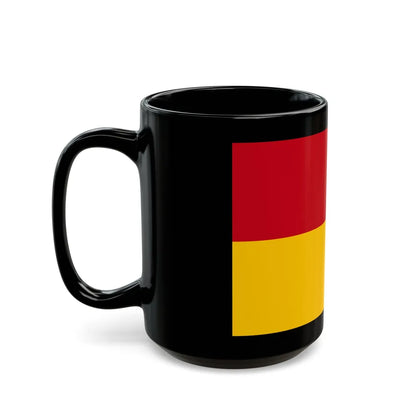 Flag of Cuenca Ecuador - Black Coffee Mug-Go Mug Yourself