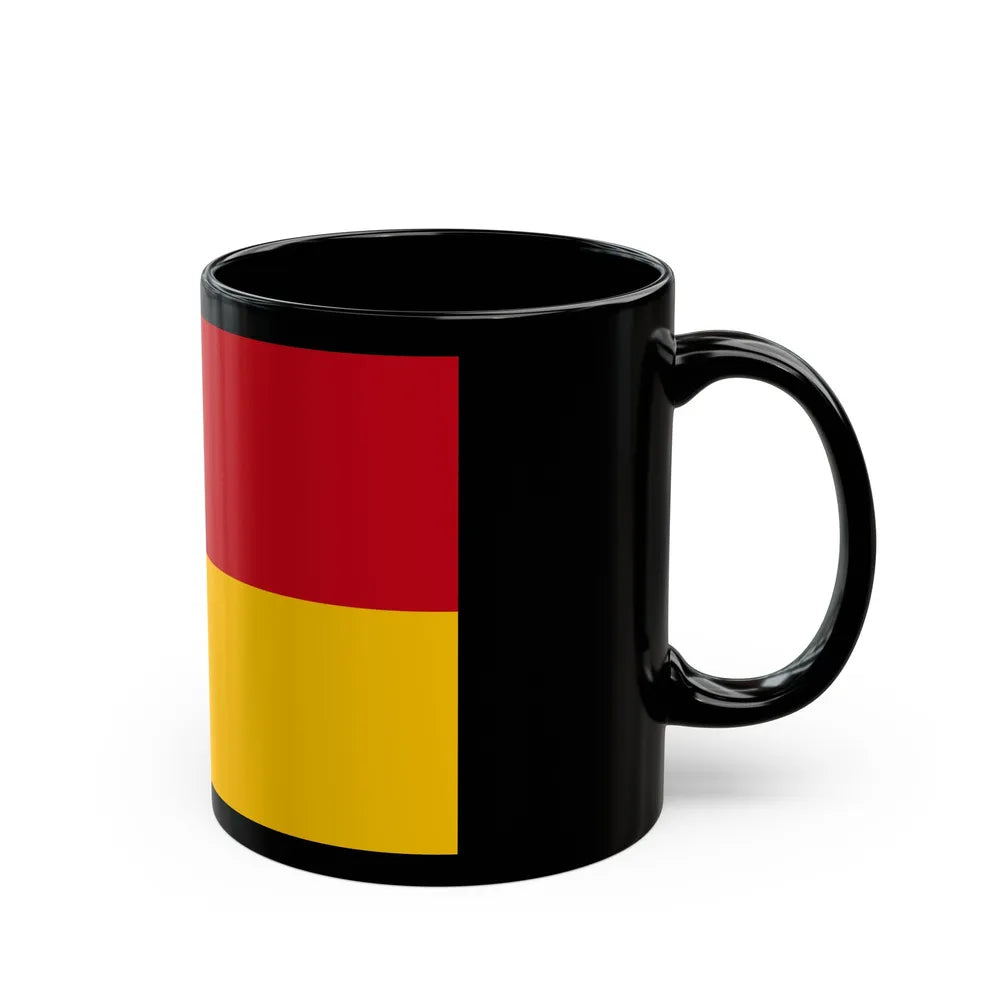 Flag of Cuenca Ecuador - Black Coffee Mug-Go Mug Yourself