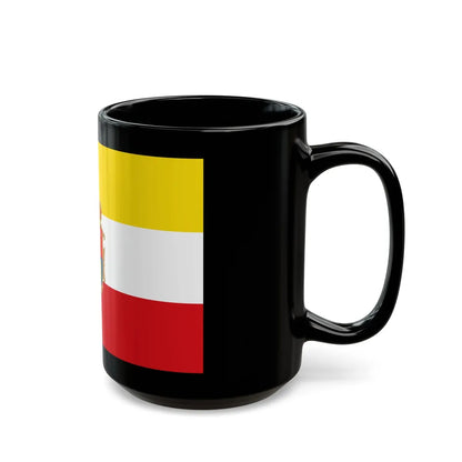 Flag of Cuenca Spain - Black Coffee Mug-Go Mug Yourself