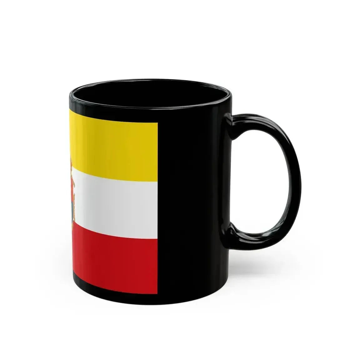 Flag of Cuenca Spain - Black Coffee Mug - Go Mug Yourself