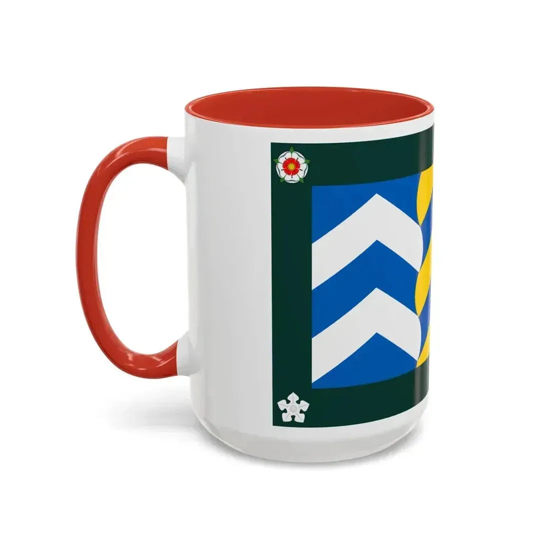 Flag of Cumbria UK - Accent Coffee Mug - Go Mug Yourself